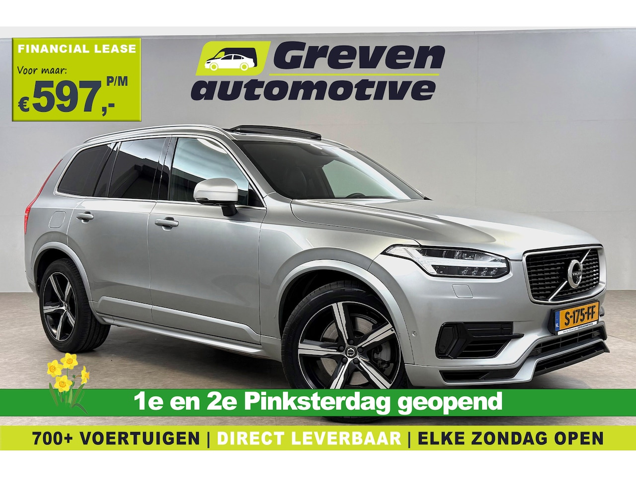 Volvo XC90 - 2.0 T8 Twin Engine AWD R-Design 7p. | 407PK | Pano | Memory | Virtual | HuD | 360° | Sfeer - AutoWereld.nl