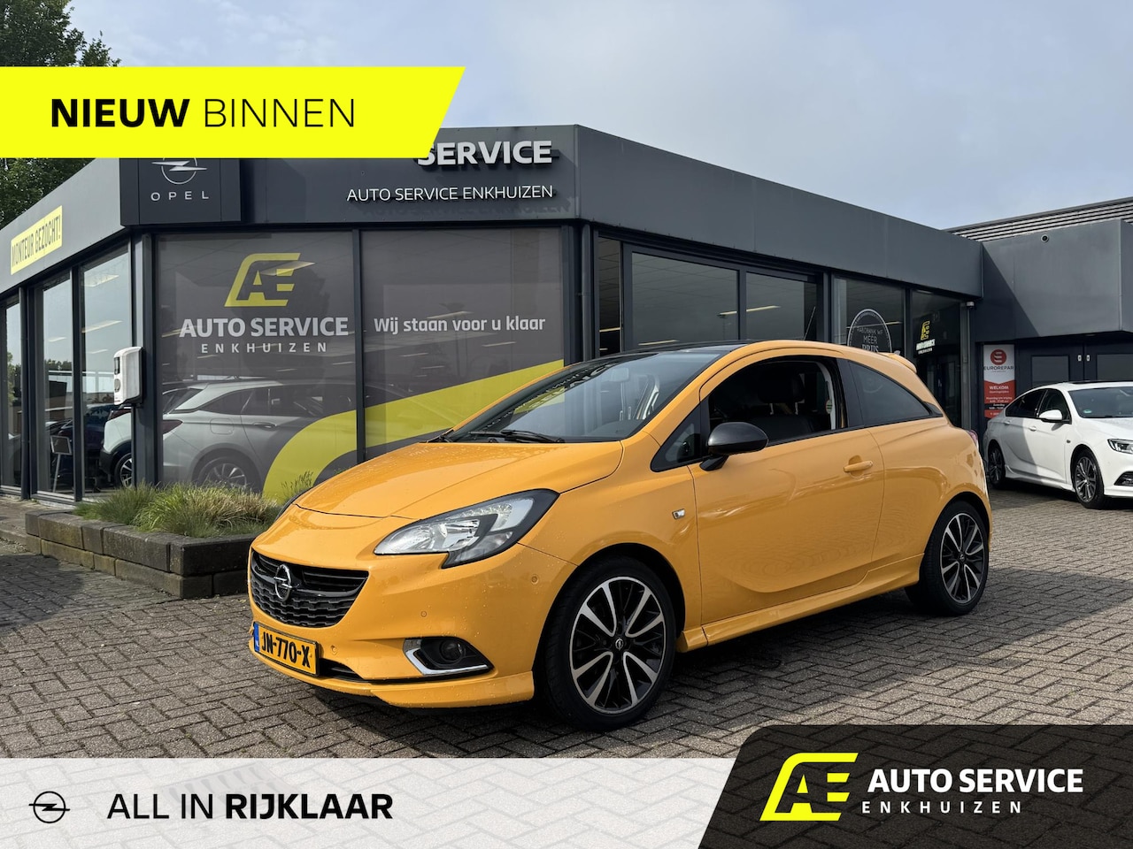 Opel Corsa - 1.0 Turbo Color Edition Incl. 12M garantie-beurt-apk Fantastische kleur ! | OPC Line pakke - AutoWereld.nl