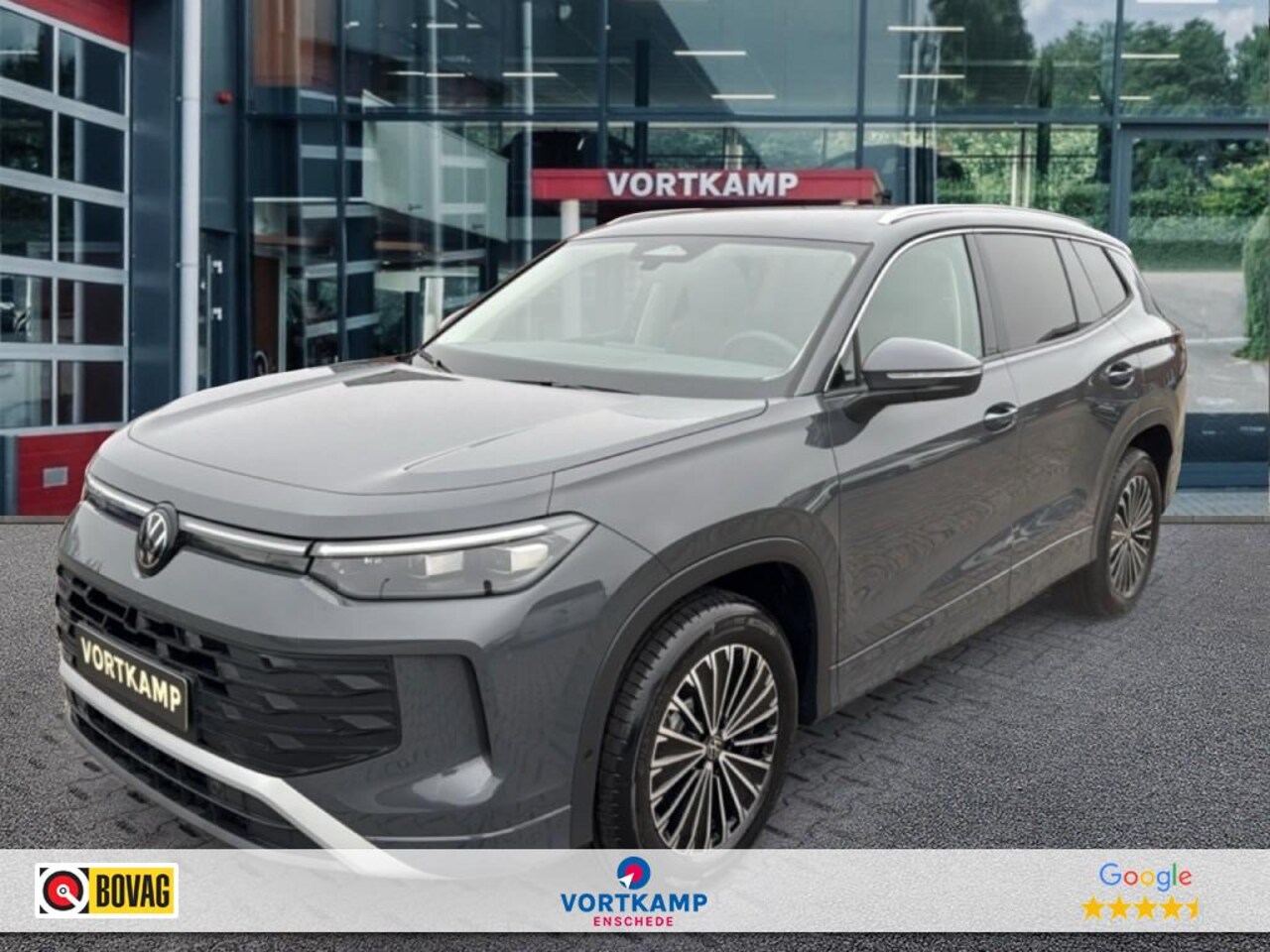Volkswagen Tayron - 1.5 eTSI DSG LIFE 7PERS/TREKHAAK/CAMERA/ELEKKLEP/ACC/STOEL+STUURVERW - AutoWereld.nl