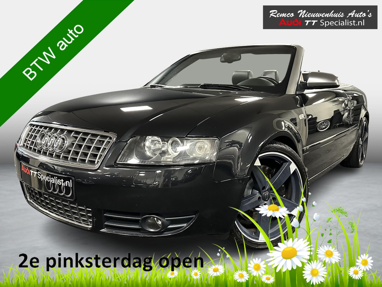 Audi A4 Cabriolet - 4.2 V8 S4 quattro Pro line Youngtimer 112000KM Btw Auto - AutoWereld.nl
