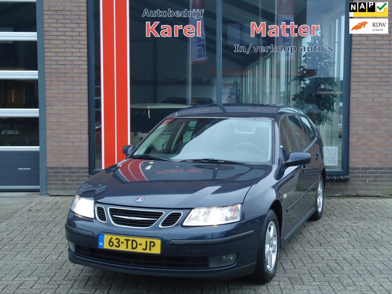Saab 9-3 Sport Estate - 1.8 Linear *CLIMATE CONTROL* *APK T/M 14-07-2027* - AutoWereld.nl