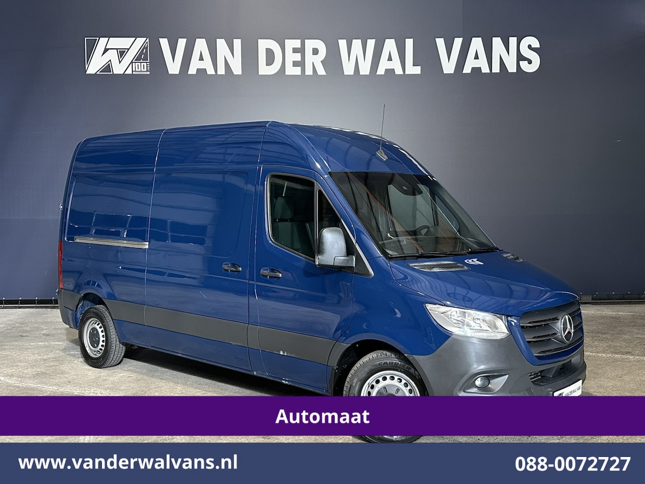Mercedes-Benz Sprinter - 214 CDI 143pk 9G-Tronic Automaat L2H2 Euro6 Airco | Camera | Navigatie | Cauffeursstoel | - AutoWereld.nl