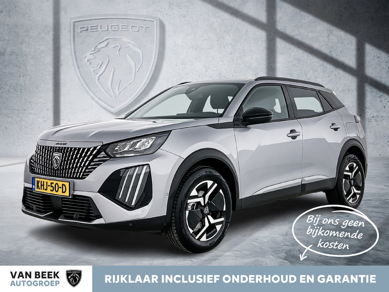 Peugeot 2008 - Hybrid 145pk Automaat Allure | Rijklaar | Camera | Adaptive Cruise | Keyless | - AutoWereld.nl