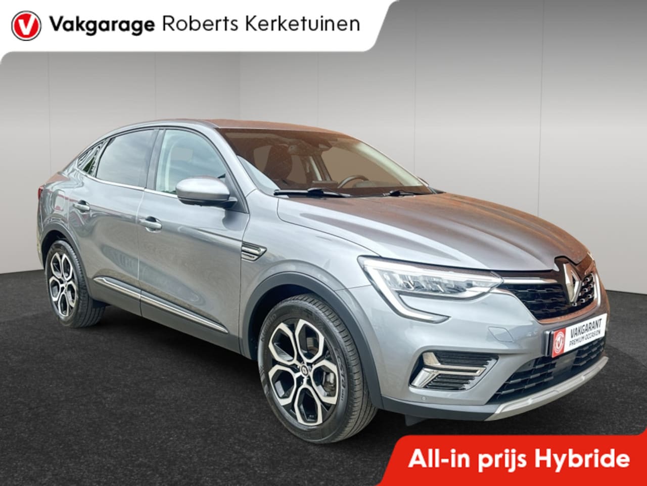 Renault Arkana - 1.6 E-Tech Hybride 145 Intens half leder Navigatie - AutoWereld.nl