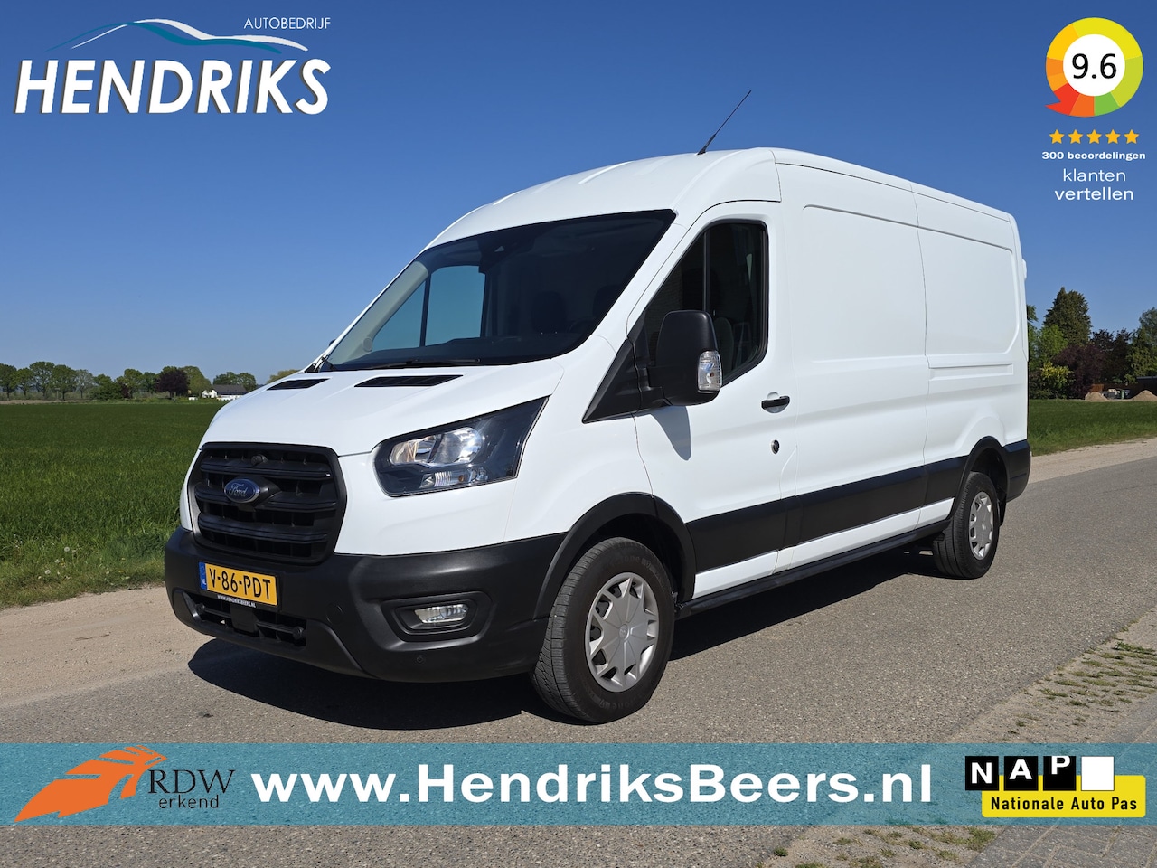 Ford Transit - 350 2.0 TDCI L3 H2 Trend - 130 Pk - Euro 6 - - AutoWereld.nl