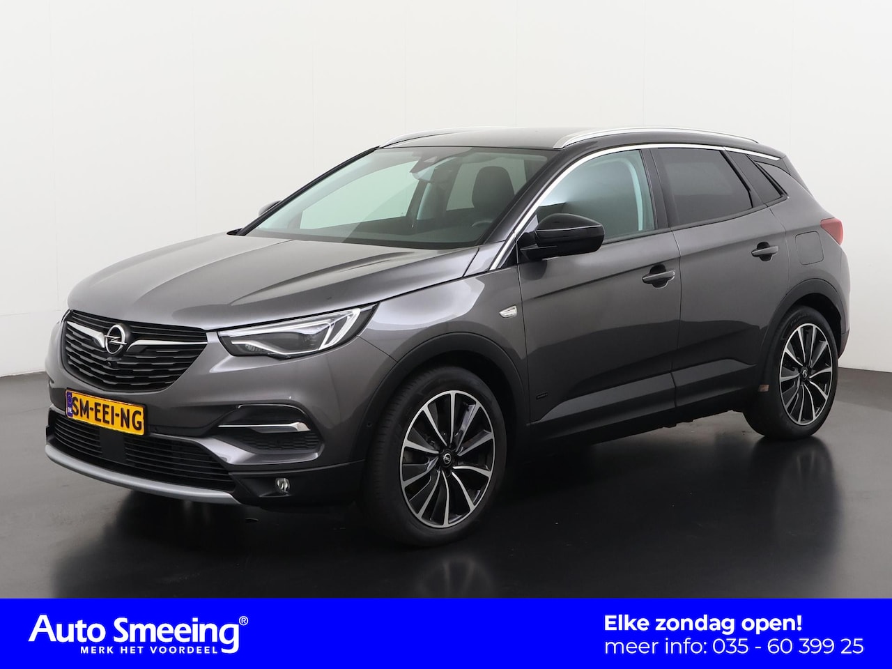 Opel Grandland X - 1.6 Turbo Hybrid4 Ultimate 300pk | Trekhaak | Leder | Adaptive Cruise | Zondag Open! - AutoWereld.nl