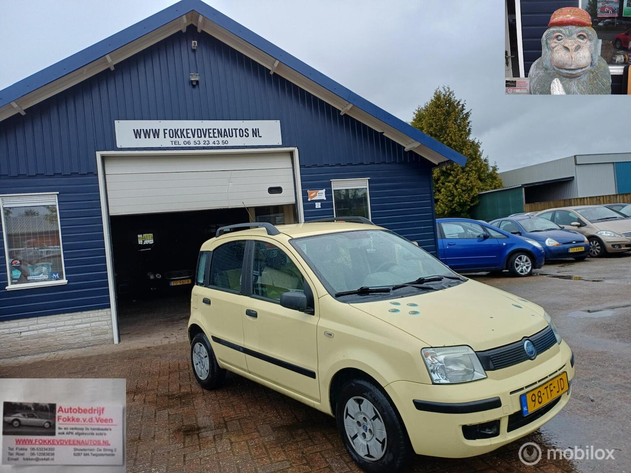 Fiat Panda - 1.1 Active Garantie, alle inruil mogelijk - AutoWereld.nl