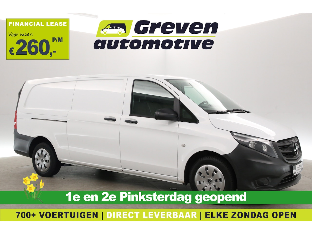 Mercedes-Benz Vito - 114 CDI Extra Lang | Airco | Cruise | 3 Zits | Trekhaak | Elektrpakket - AutoWereld.nl
