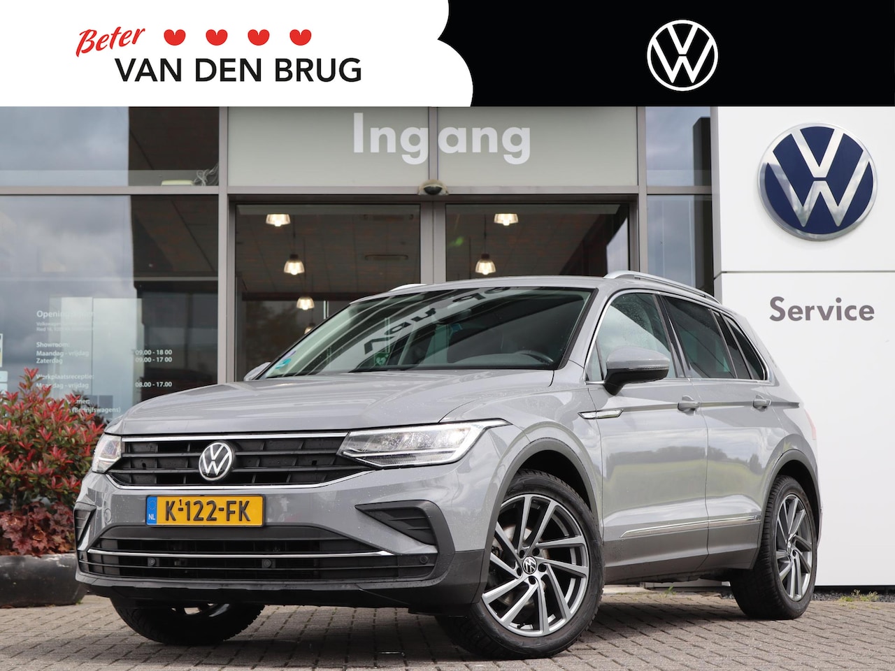 Volkswagen Tiguan - 1.5 TSI 131 pk Life Business | Trekhaak | Ergo Interieur | Stoel + Stuurverwarming | ACC | - AutoWereld.nl