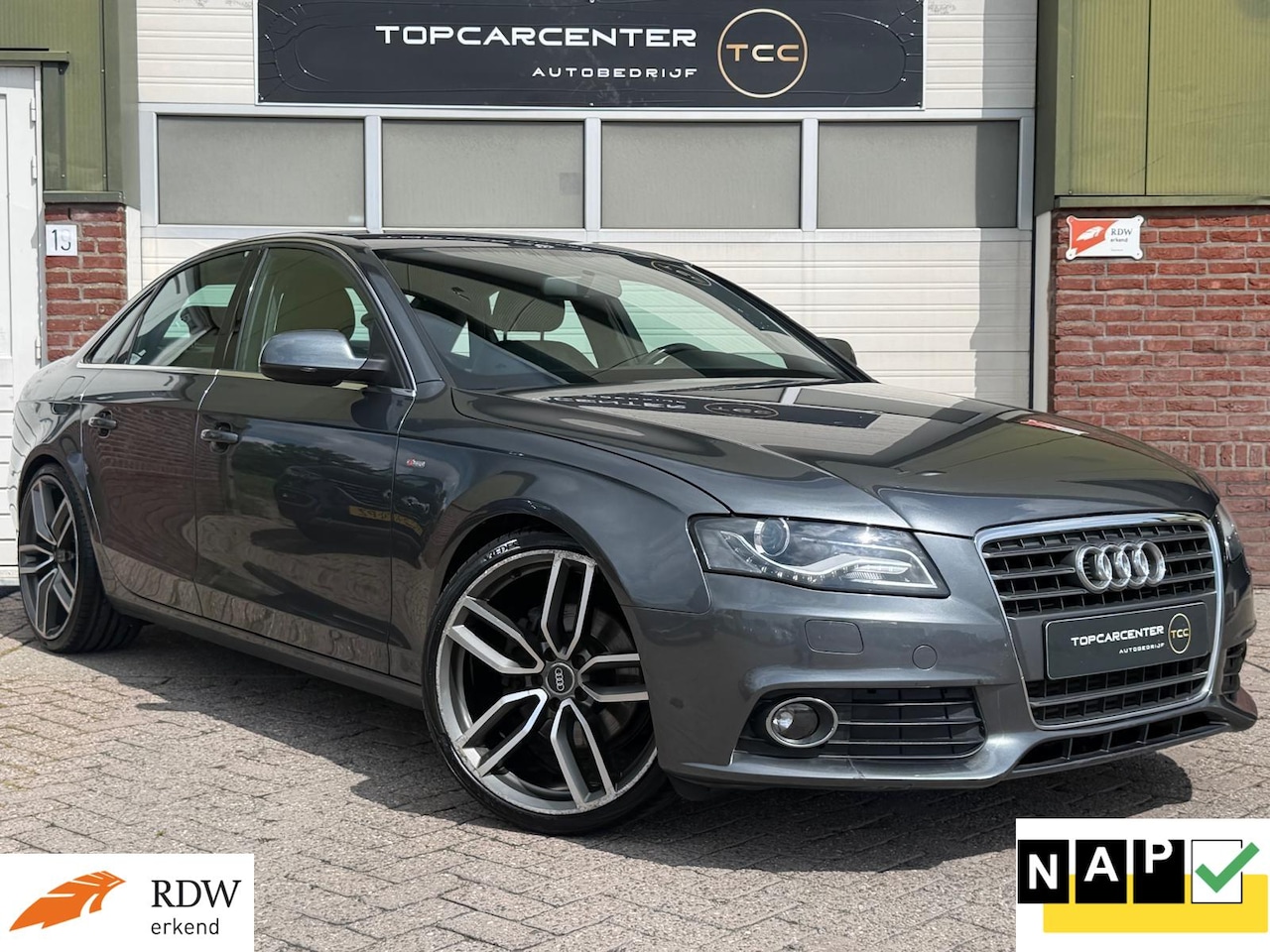 Audi A4 Limousine - 1.8 TFSI S edition/AUT/PARKS/TREKH/APK/NAP - AutoWereld.nl