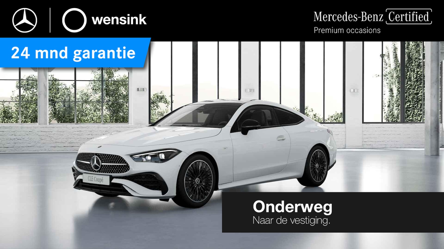 Mercedes-Benz CLE Coupé - 300 e AMG Line | Night | Panoramadak | Multispaaks lichtmetalen velgen | Burmester | Memor - AutoWereld.nl