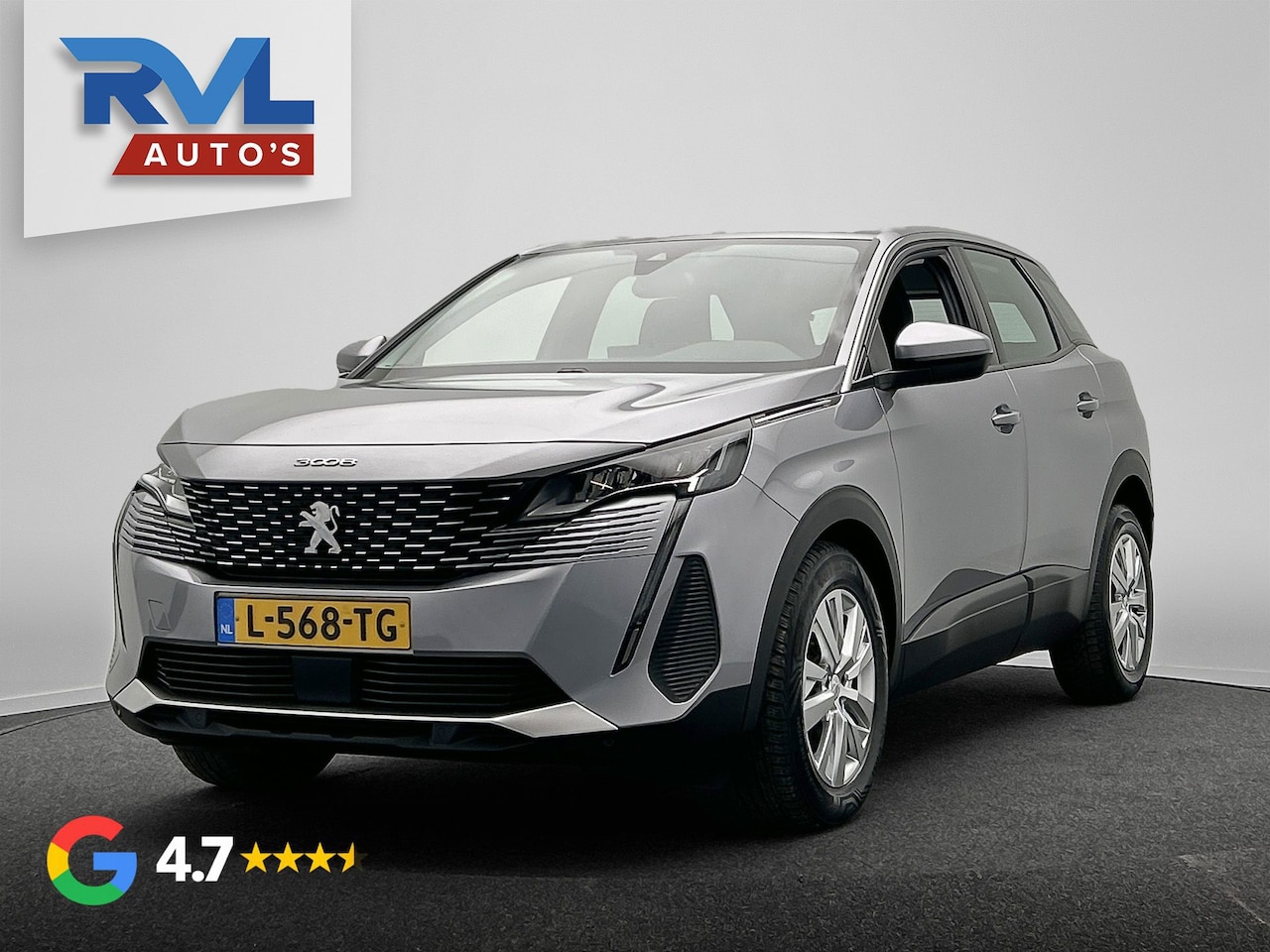 Peugeot 3008 - 1.2 PureTech Blue Lease Active | Rondomzicht/Camera | Apple/Carplay | Origineel NL - AutoWereld.nl