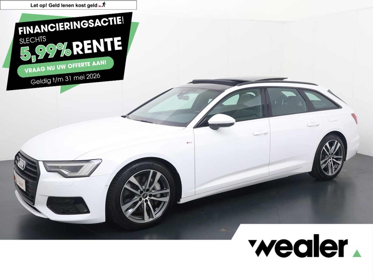 Audi A6 Avant - 50 TFSI e quattro S edition | 299 PK | SoH 100% | Panoramadak | Matrix LED koplampen | Cli - AutoWereld.nl