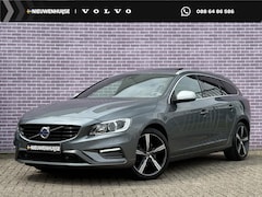 Volvo V60 - 2.0 T4 Business Sport 190 PK | Bi Xenon| Schuif kantel dak | Lederen bekleding | achteruit