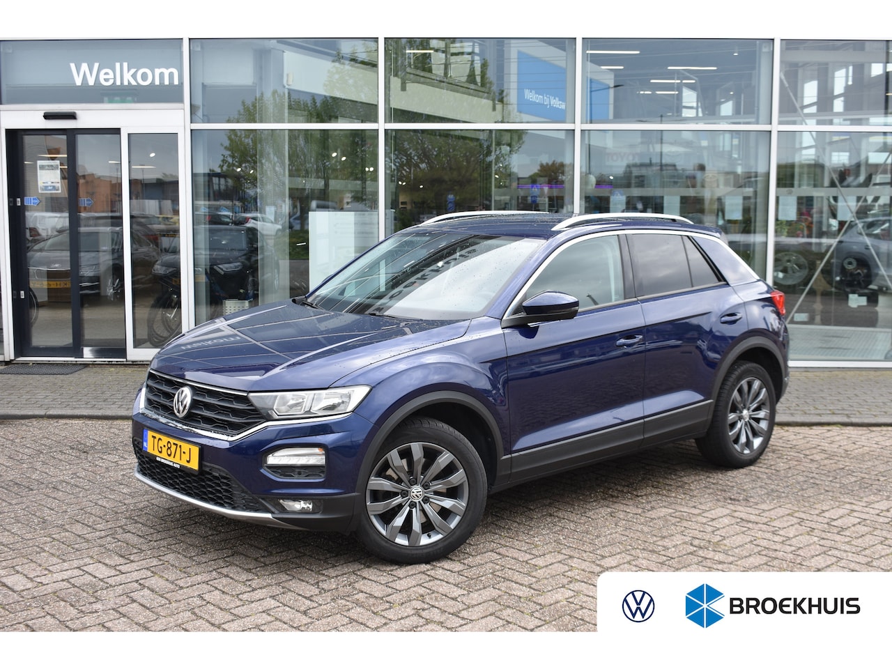 Volkswagen T-Roc - 1.0 TSI 115PK Style | TREKHAAK | NAVIGATIE | CLIMATE CONTROL | ADAPT. CRUISE CONTROL | 17 - AutoWereld.nl