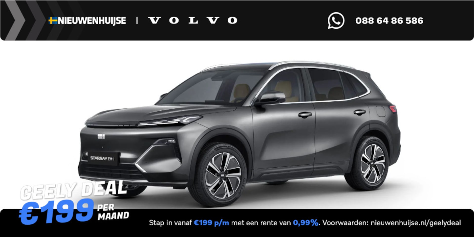 Geely Starray EM-i - 1.5 Max+ | 136km Elektrisch bereik | Stoelverwarming voor + achter | 360 camera | Flyme pr - AutoWereld.nl