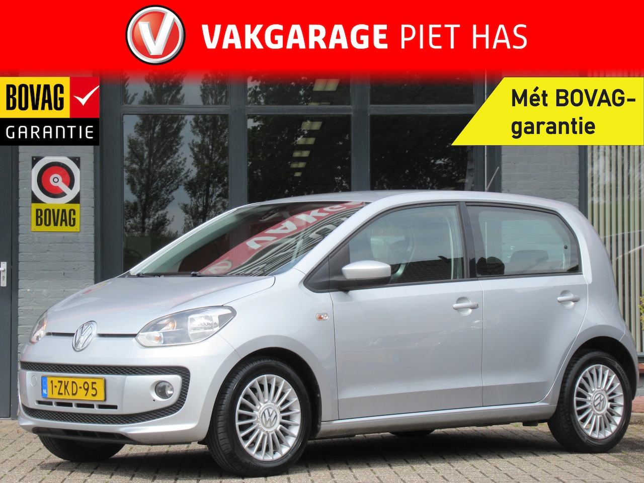 Volkswagen Up! - 1.0 high up! BlueMotion | Airco | Cruise Control | Radio-CD | Incl. Garantie | Lichtmetale - AutoWereld.nl