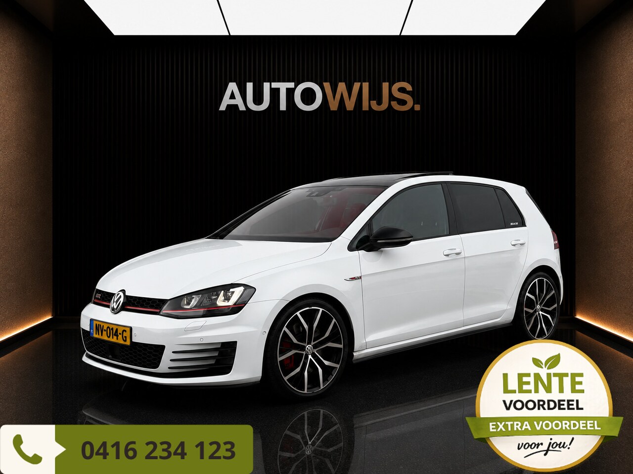 Volkswagen Golf - 2.0 TSI GTI Performance|AUT|LEDER|PANO|DYNAUDIO|CAMERA - AutoWereld.nl