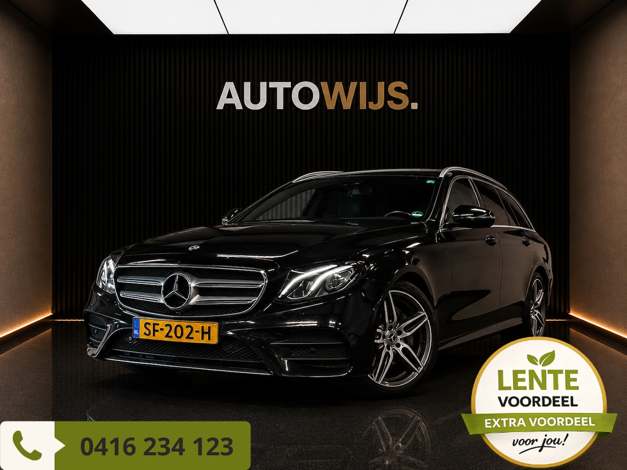Mercedes-Benz E-klasse Estate - 200 Business Solution AMG LINE |PANO|TREKHAAK|CAMERA|LED - AutoWereld.nl