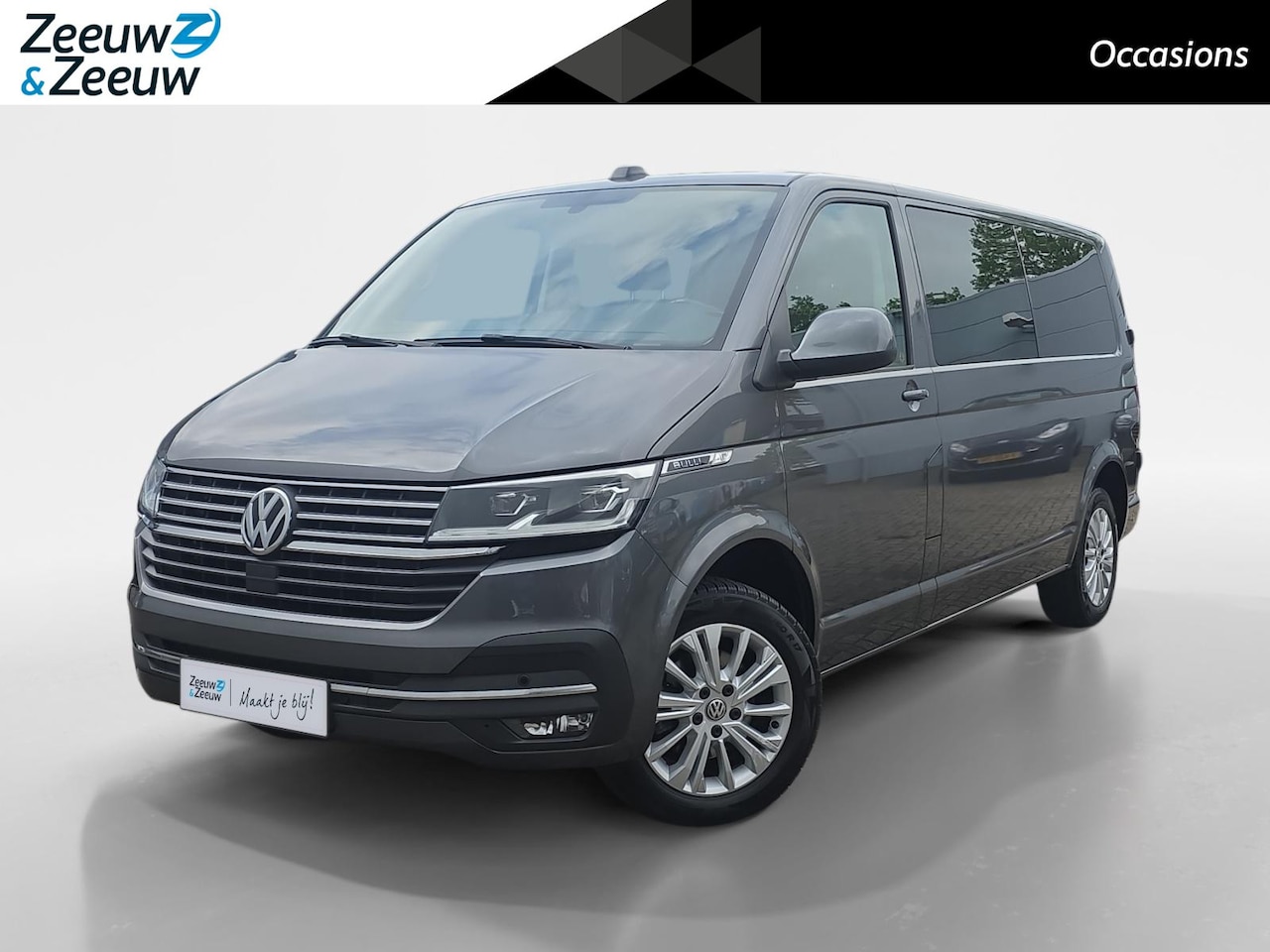 Volkswagen Transporter - 2.0 TDI L2H1 30 DC Bulli | Trekhaak | Achteruitrijcamera | Betimmering | Lederen bekleding - AutoWereld.nl
