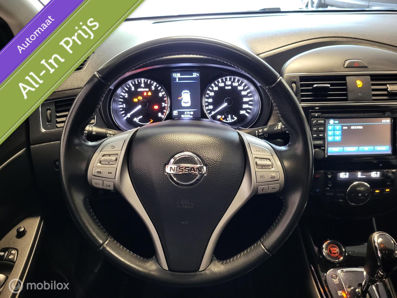 Nissan Pulsar - 1.2 DIG-T N-Connecta AUT *NL, KEY-LESS, NAVI, CAMERA, RIJKLAARPRIJS!*