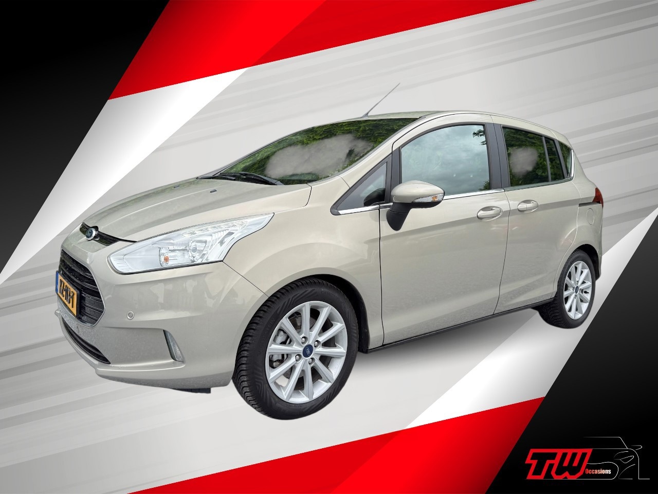 Ford B-Max - 1.0 EcoBoost Titanium |NWE APK|AIRCO|NAVI|CAMERA - AutoWereld.nl