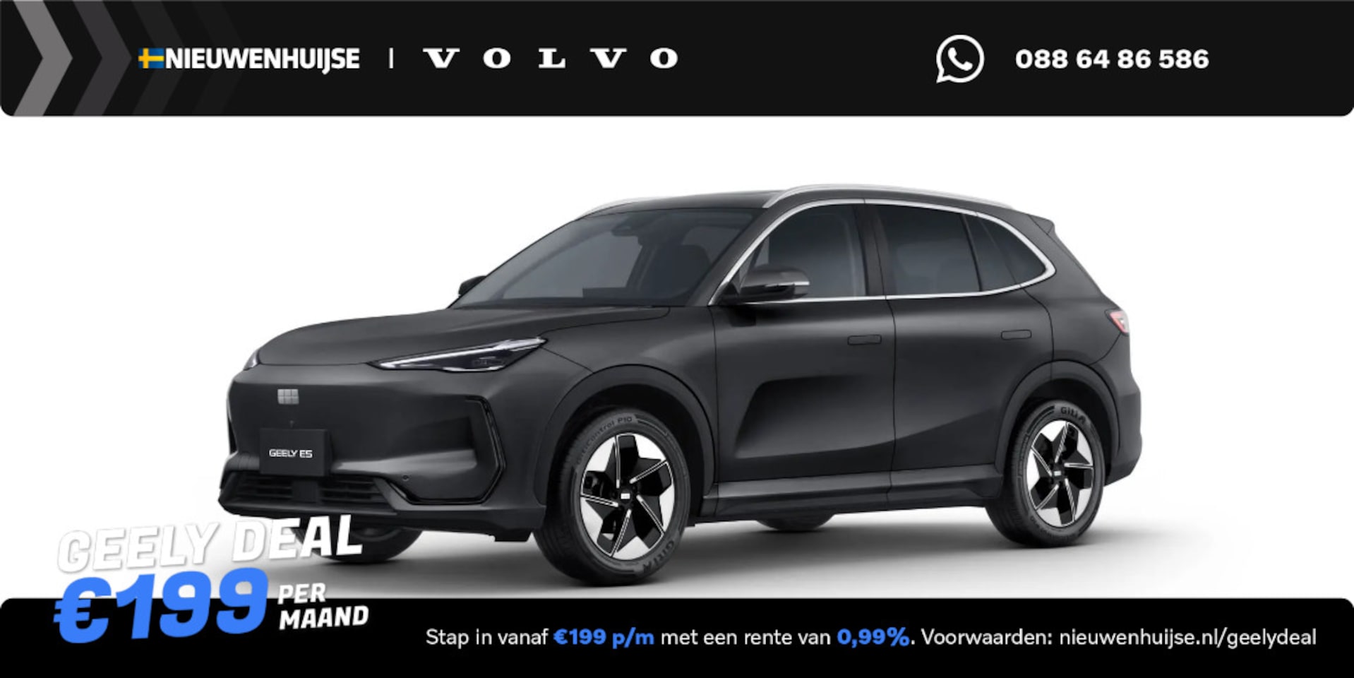 Geely E5 - Pro 60 kWh | Verw. en Geventileerde voorstoelen | Warmtepomp | 360graden Camera | PDC acht - AutoWereld.nl
