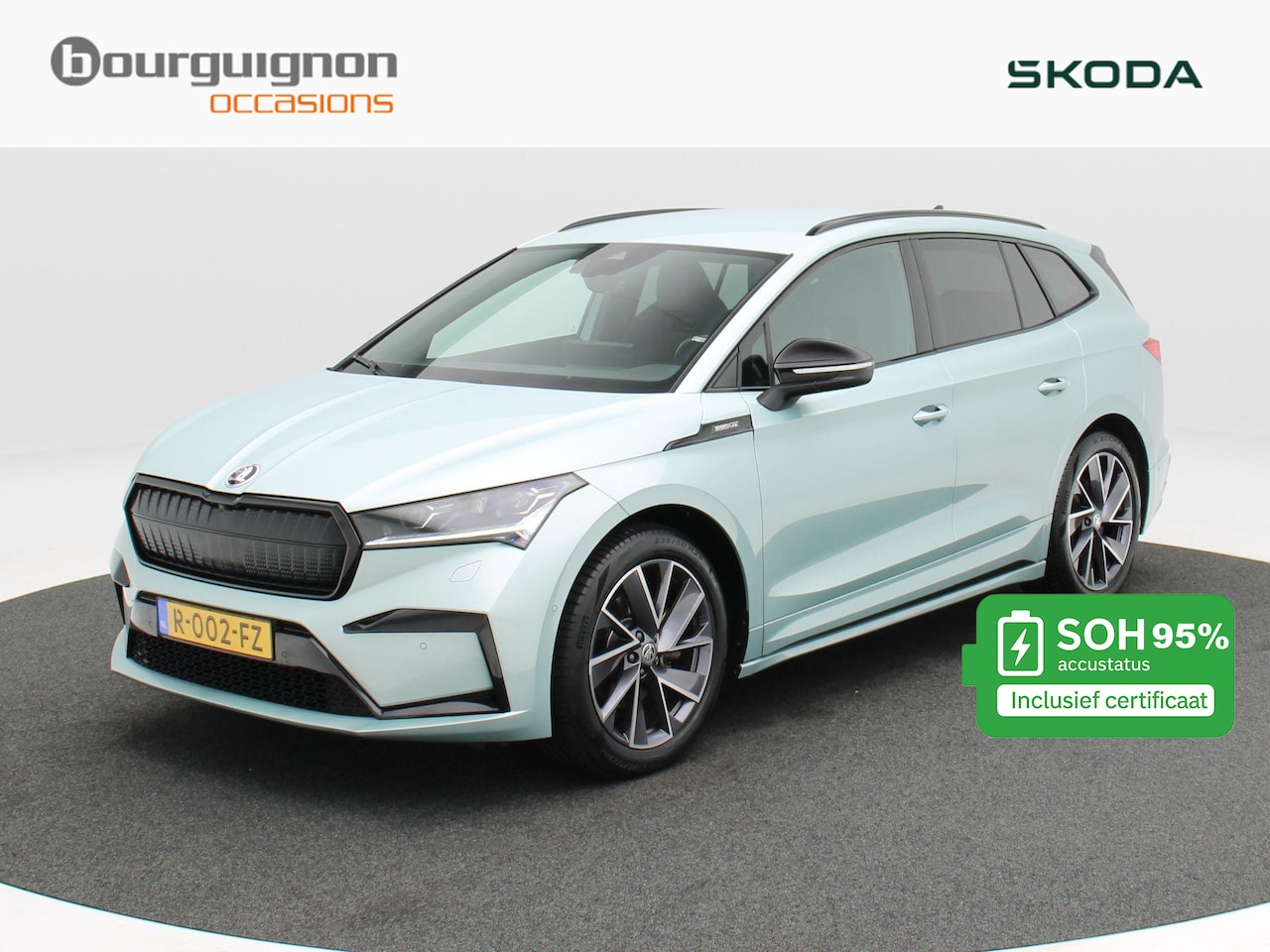 Skoda Enyaq iV - 60 Sportline 180 Pk | Stuur/Stoel Verwarming | Adaptive Cruise | Matrix LED | Climatronic - AutoWereld.nl