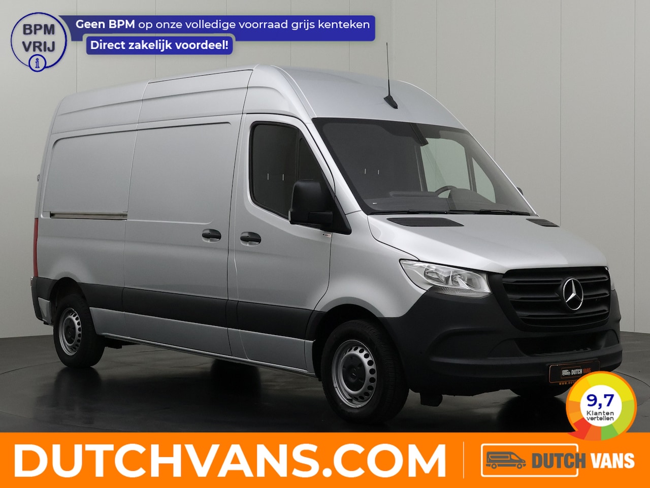 Mercedes-Benz Sprinter - 9G-Tronic Automaat L2H2 | Multimedia | Camera | Airco | 3-Zits - AutoWereld.nl