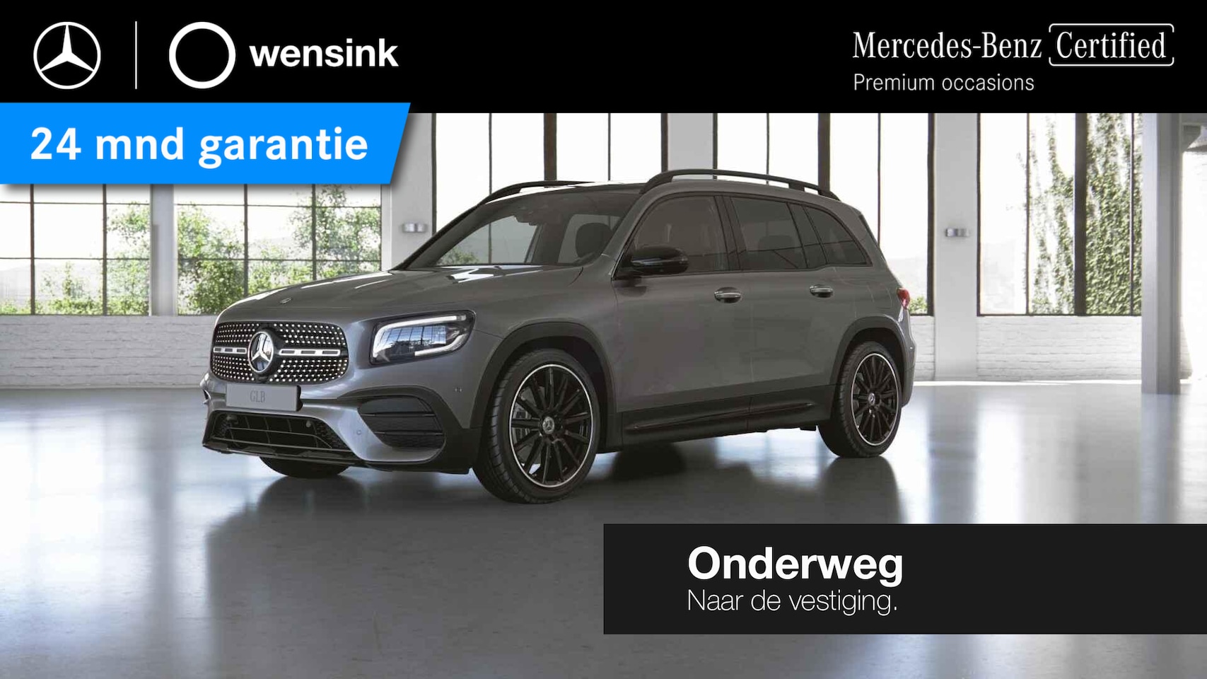 Mercedes-Benz GLB - 250 4MATIC Premium Plus | AMG | Night | Trekhaak | Panoramadak | Burmester | Memory | Mult - AutoWereld.nl