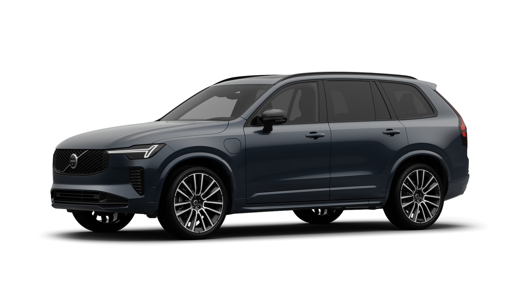 Volvo XC90 - T8 406PK AWD Ultra Dark Executive B&W | 22" | Luchtvering | Massage/ventilatie | Gelaminee - AutoWereld.nl
