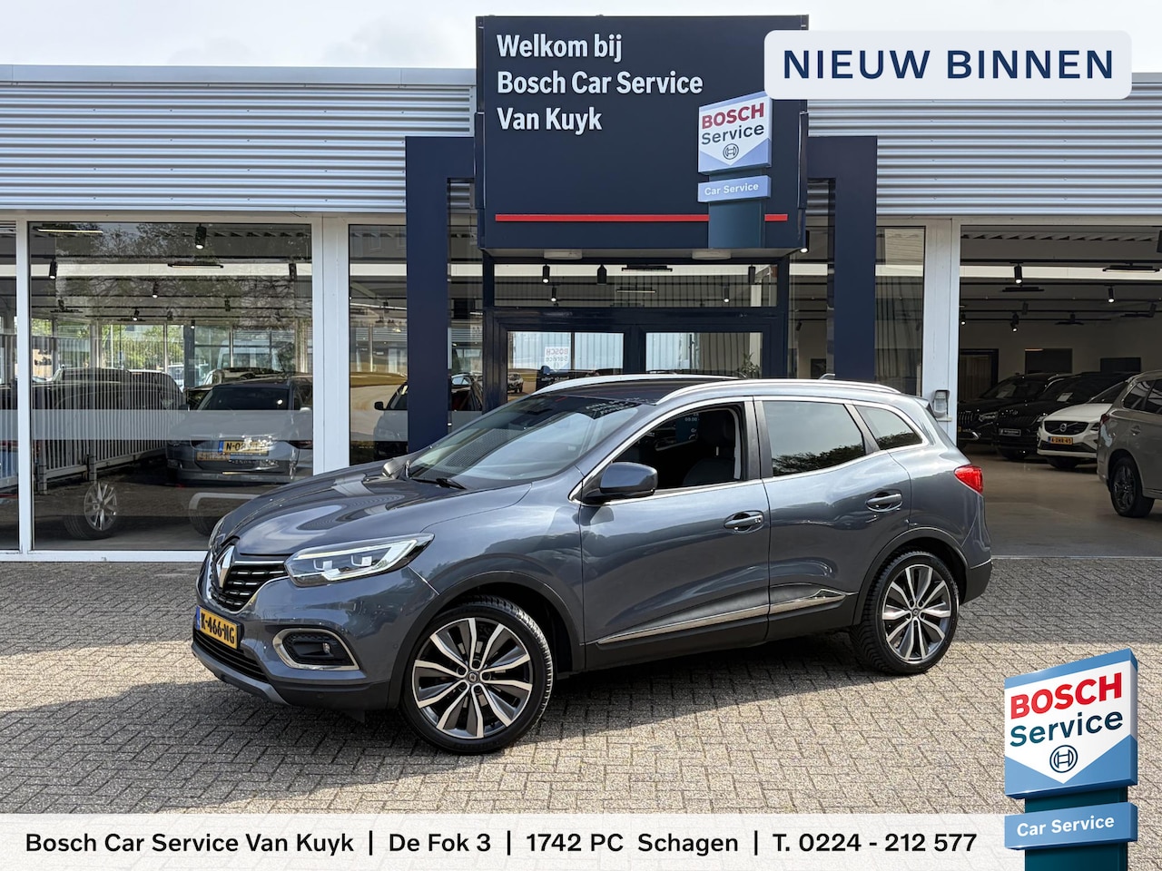 Renault Kadjar - 1.3 TCe Zen / Automaat / Vol-Leder / Elektr.-Stoelen / Stoelverwarming / Cruise-Control / - AutoWereld.nl