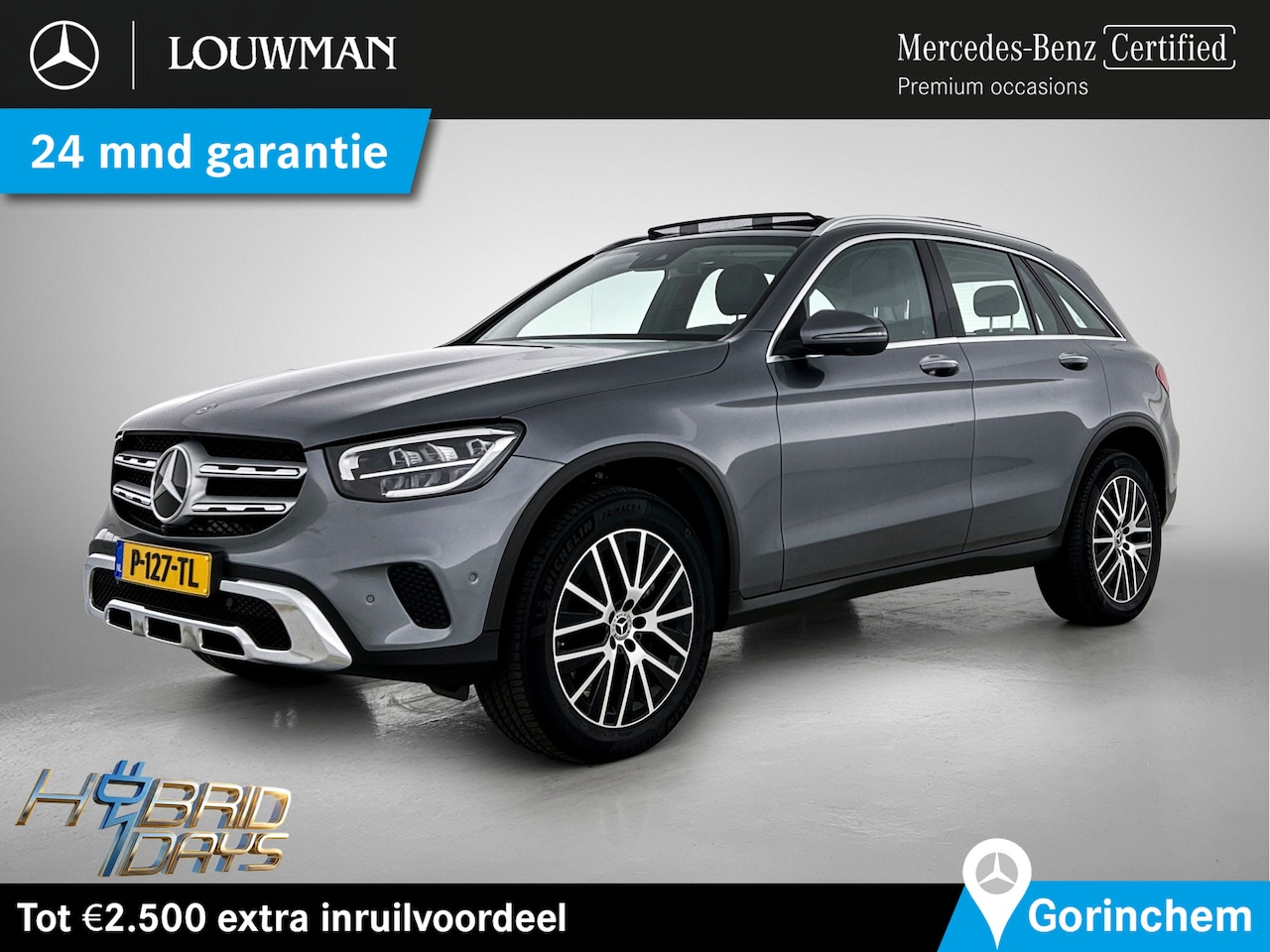 Mercedes-Benz GLC-klasse - 300 e 4MATIC Business Solution Luxury Inclusief 24 maanden MB Certified garantie voor Euro - AutoWereld.nl