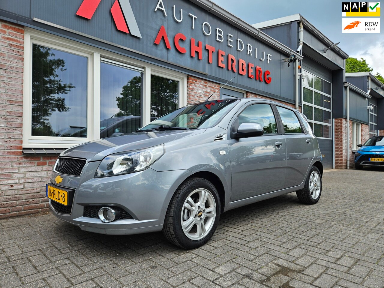 Chevrolet Aveo - 1.2 16V LS+ Trekhaak! Airco! NAP! 5-Deurs! Leuke Auto! - AutoWereld.nl