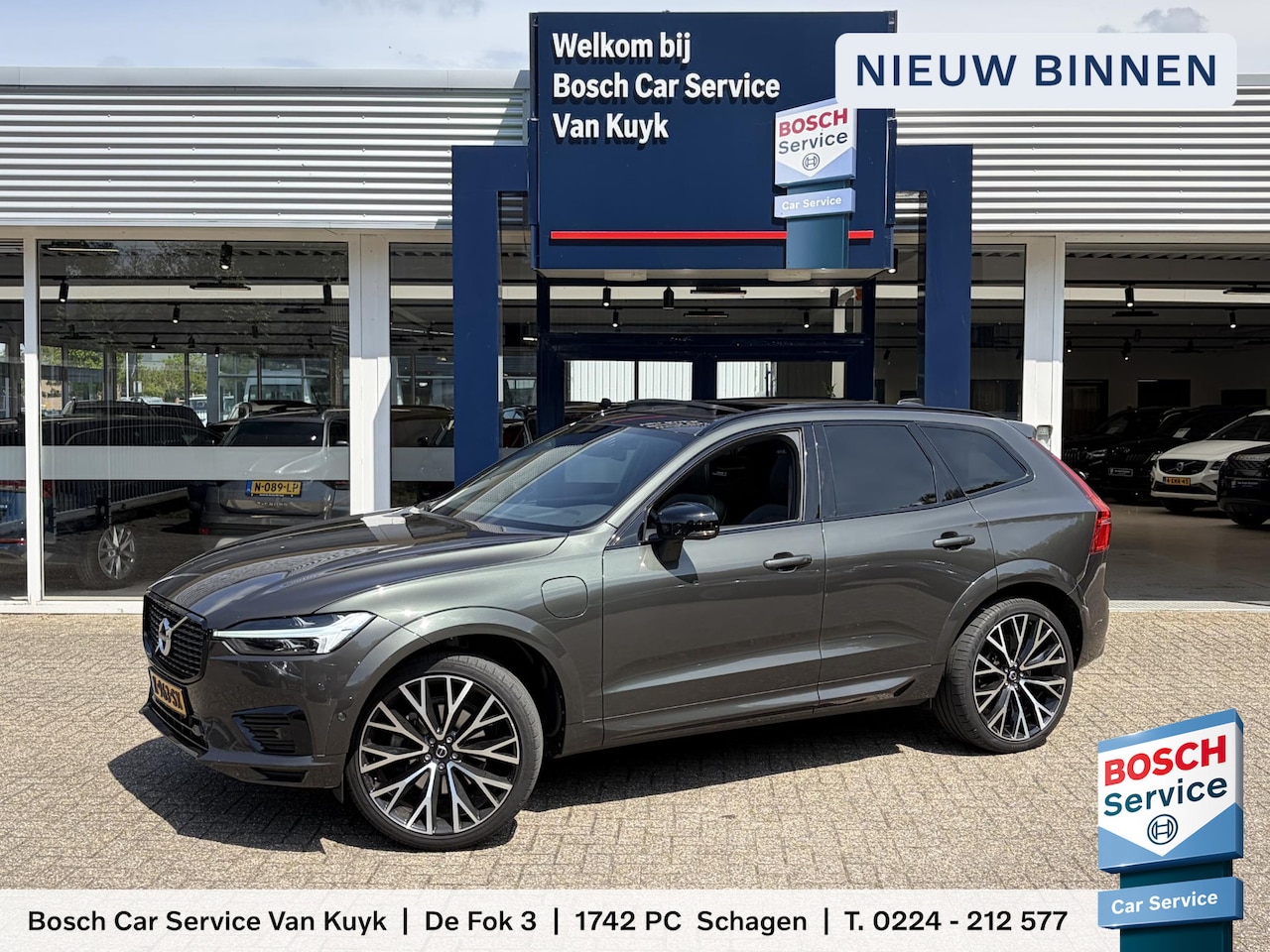 Volvo XC60 - 2.0 Recharge T6 AWD R-Design / Automaat / NL-Auto / Styling-Pack / 22'' LMV / Dealer-Onder - AutoWereld.nl