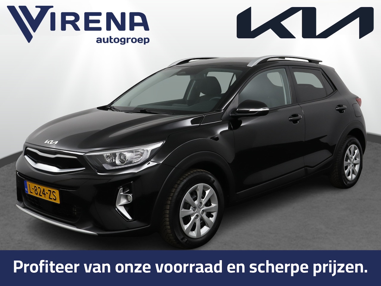 Kia Stonic - 1.0 T-GDi MHEV DynamicPlusLine - Keyless Entry - Climate Control - Cruise Control - Naviga - AutoWereld.nl