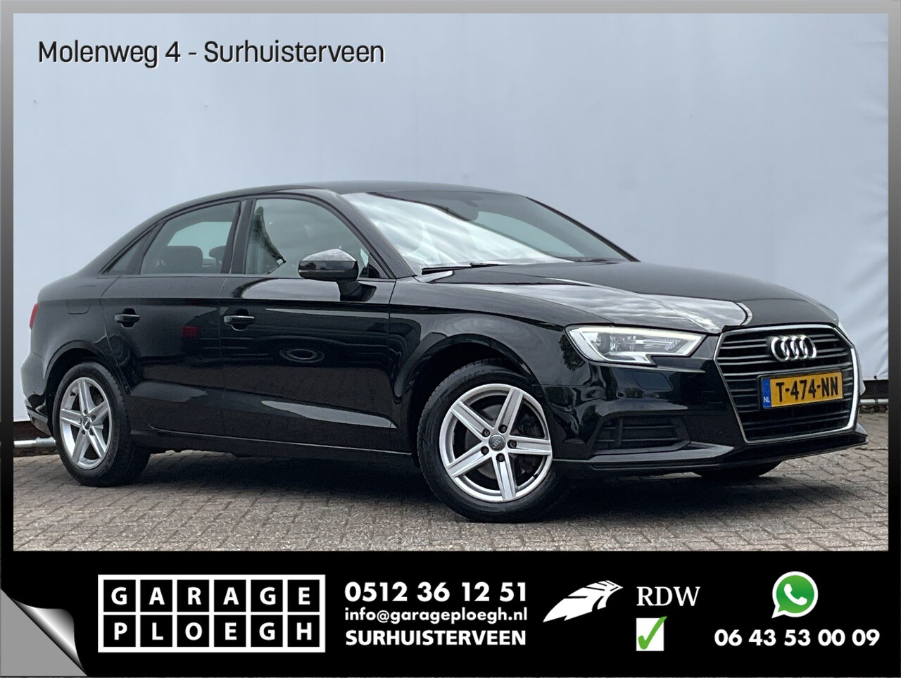 Audi A3 Limousine - 30 1.6 TDI Pro Line Navi BT Trekhaak Onderhouden! - AutoWereld.nl