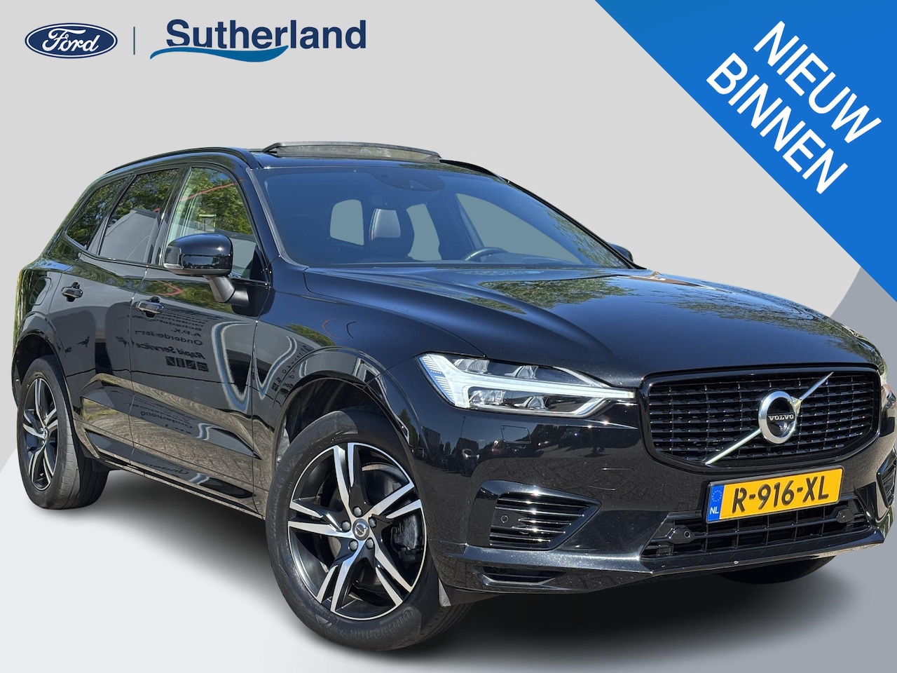 Volvo XC60 - 2.0 Recharge T8 AWD Business Pro 390pk Adaptieve Cruise | Open dak | Lederen Bekleding | M - AutoWereld.nl