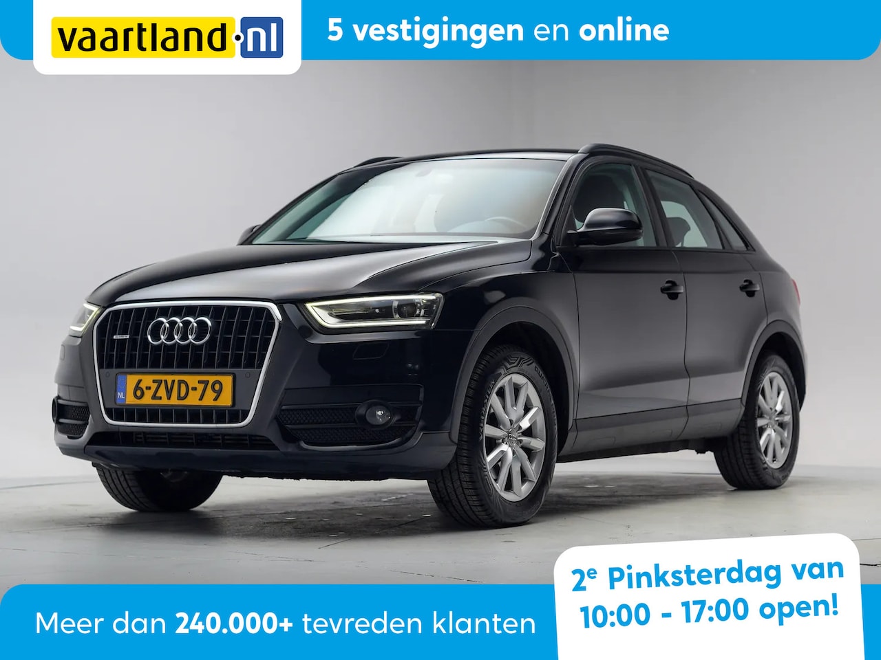 Audi Q3 - 2.0 TFSI quattro Sport Edition Aut. [ Led/Xenon Leder/Alcantara Trekhaak Stoelverwarming ] - AutoWereld.nl