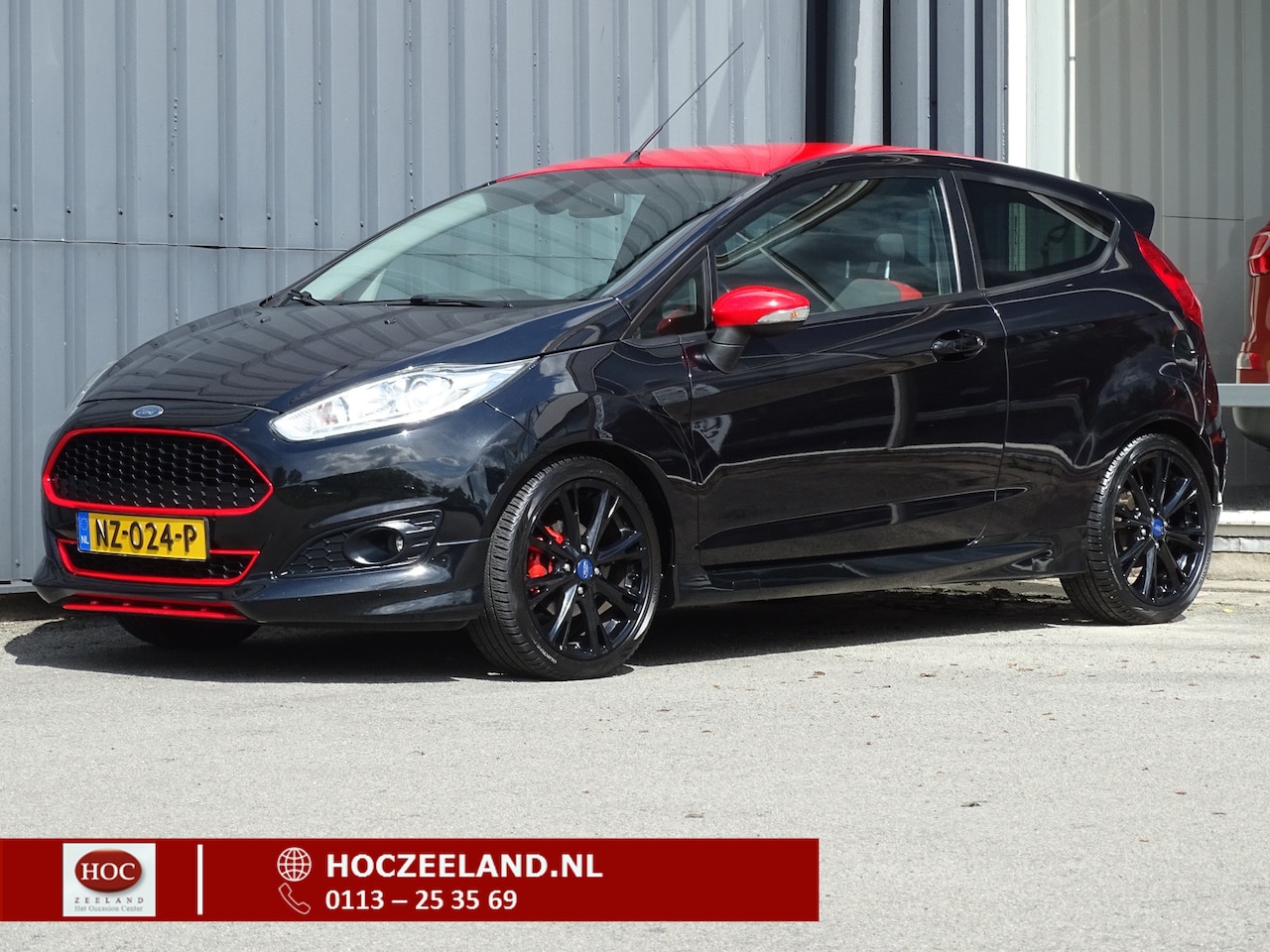 Ford Fiesta - 1.0 EcoBoost Black Edition 140PK | Bluetooth | 17" - AutoWereld.nl