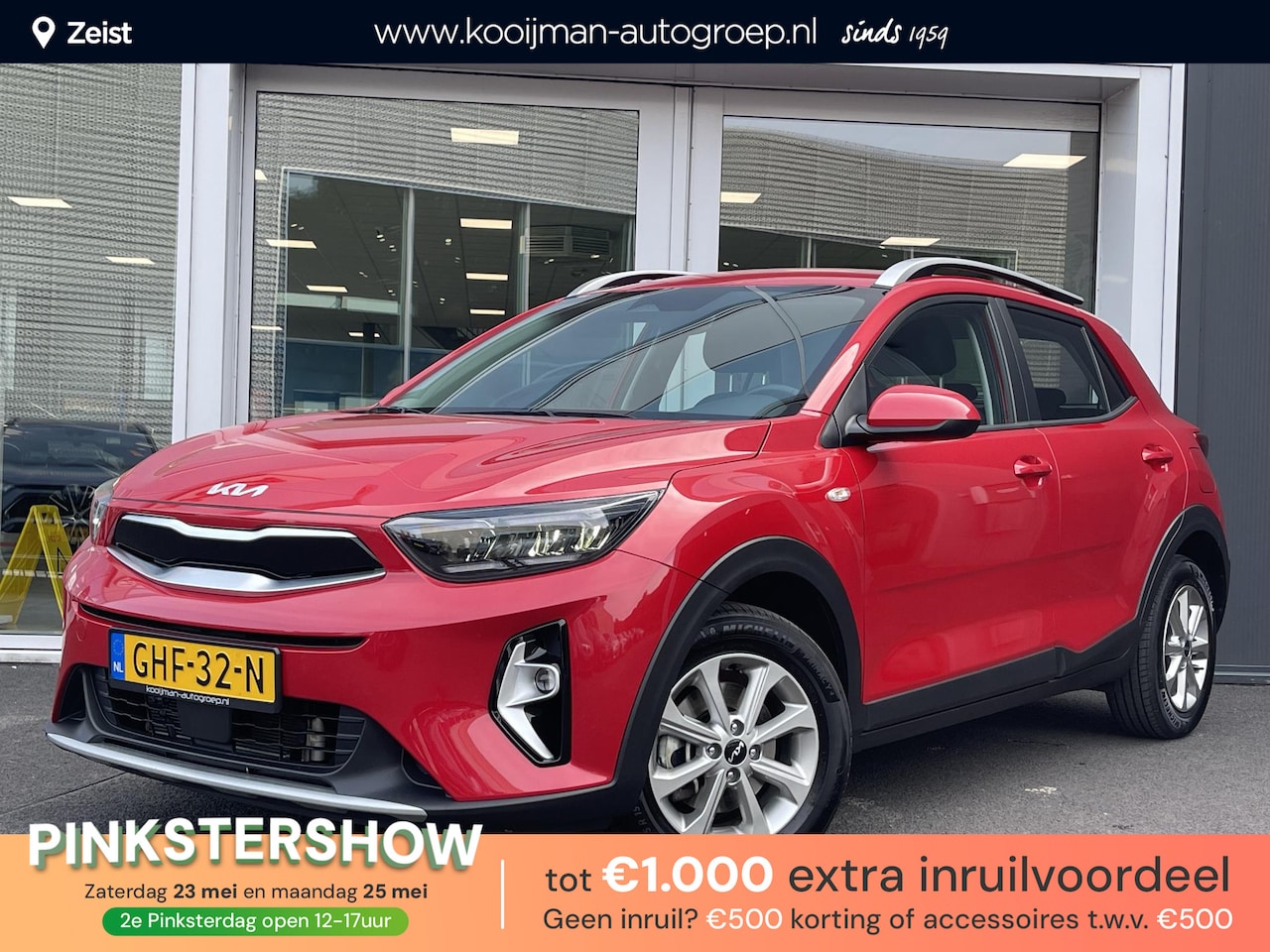 Kia Stonic - 1.0 T-GDi MHEV DynamicLine Navigatie | Apple Carplay / Android Auto | Cruise control | Air - AutoWereld.nl