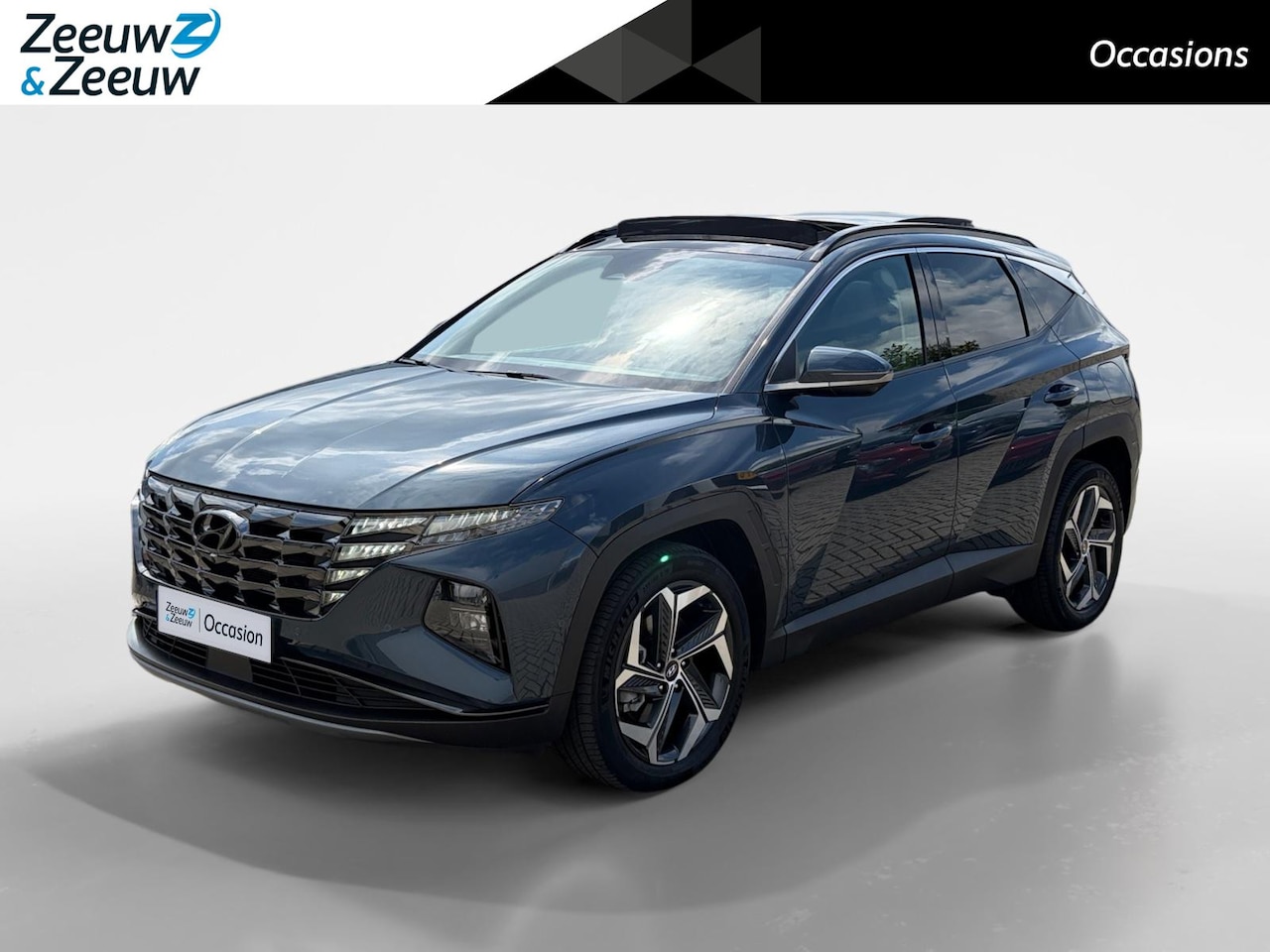 Hyundai Tucson - 1.6 T-GDI HEV Premium Sky | 1650kg Trekgewicht! | Schuif/kanteldak | Vol opties | - AutoWereld.nl