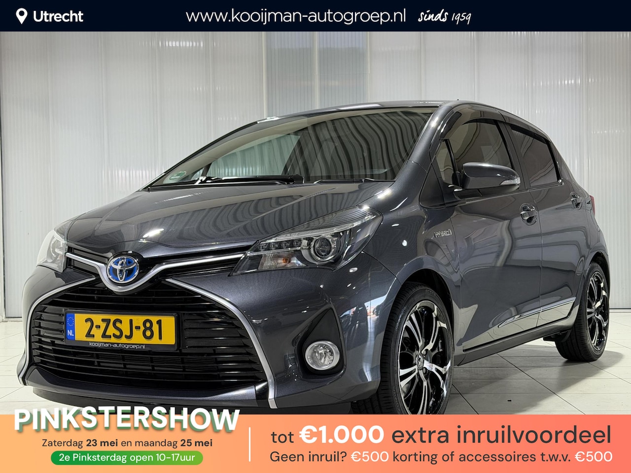 Toyota Yaris - 1.5 Hybrid Lease Afn. Trekhaak! | Navigatie | Automaat - AutoWereld.nl