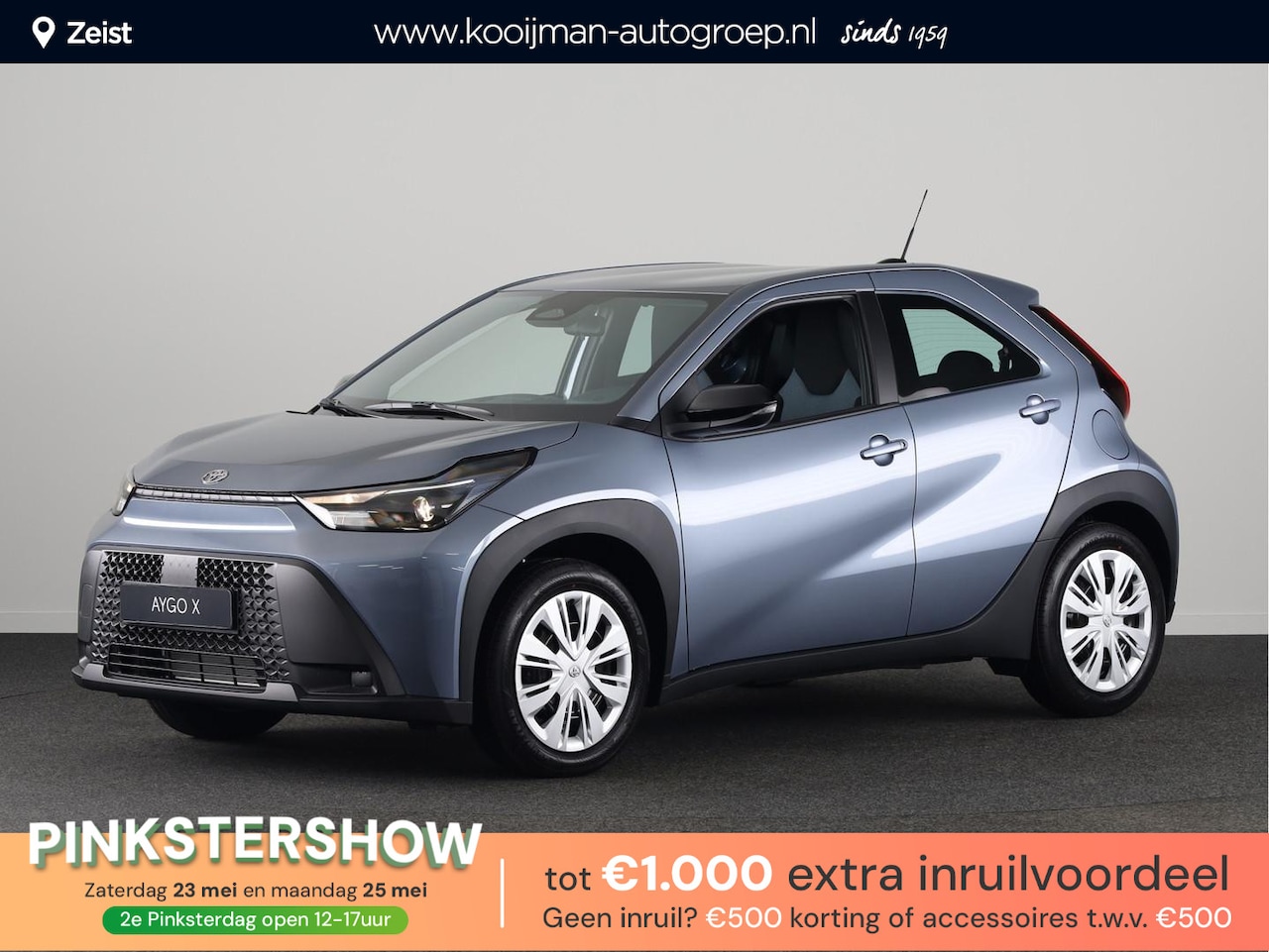 Toyota Aygo X - Hybrid 115 play € 500,- inruilpremie! - AutoWereld.nl