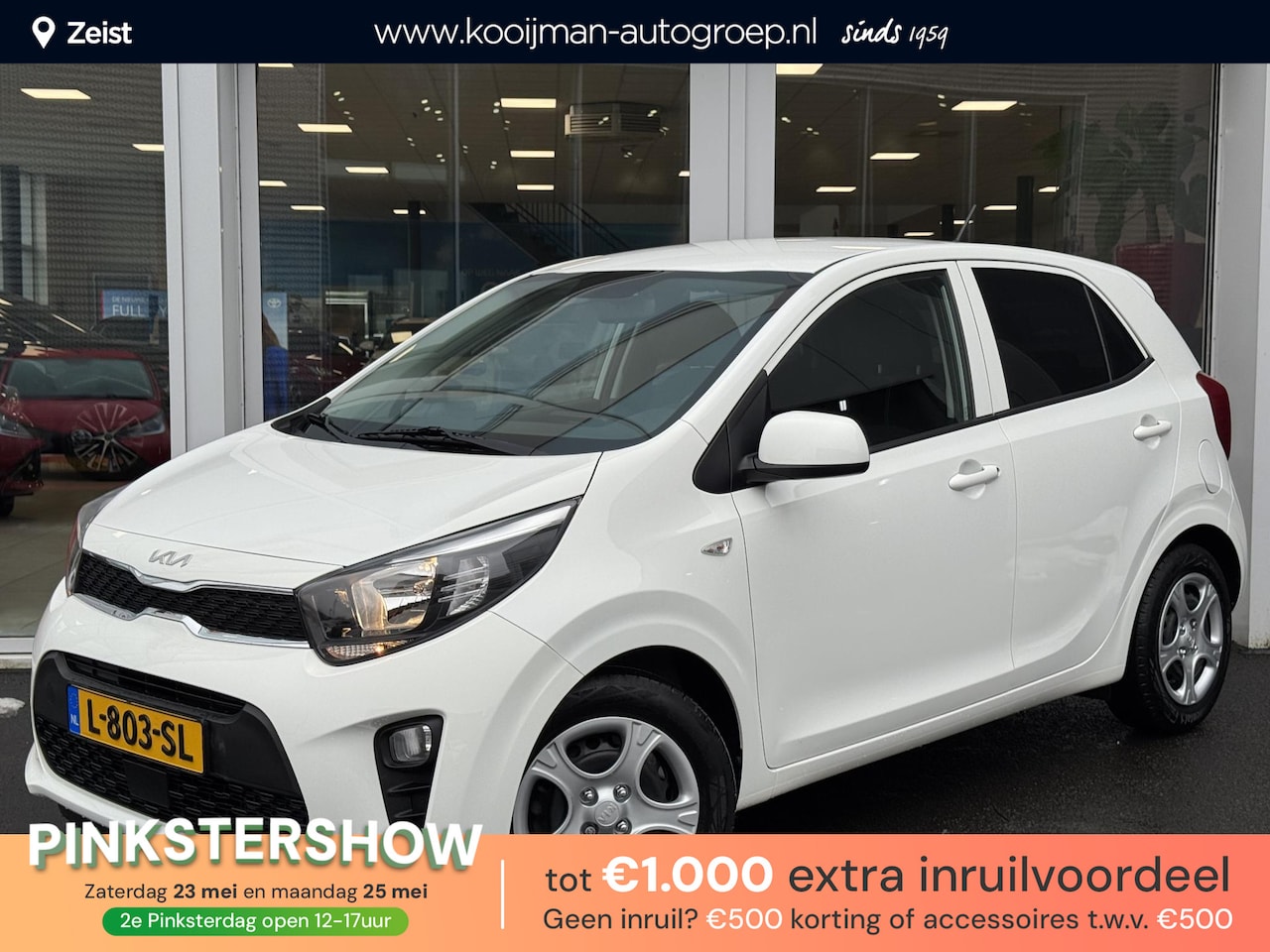 Kia Picanto - 1.0 DPi ComfortLine | Automaat | Cruise Control | Airco - AutoWereld.nl