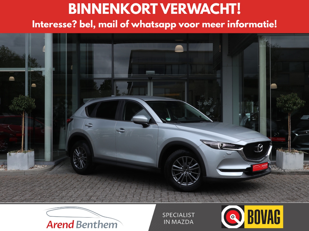 Mazda CX-5 - 2.0 SkyActiv-G 165 Skylease GT AUTOMAAT Leer / Navi / Clima / Cruise / Trekhaak - AutoWereld.nl