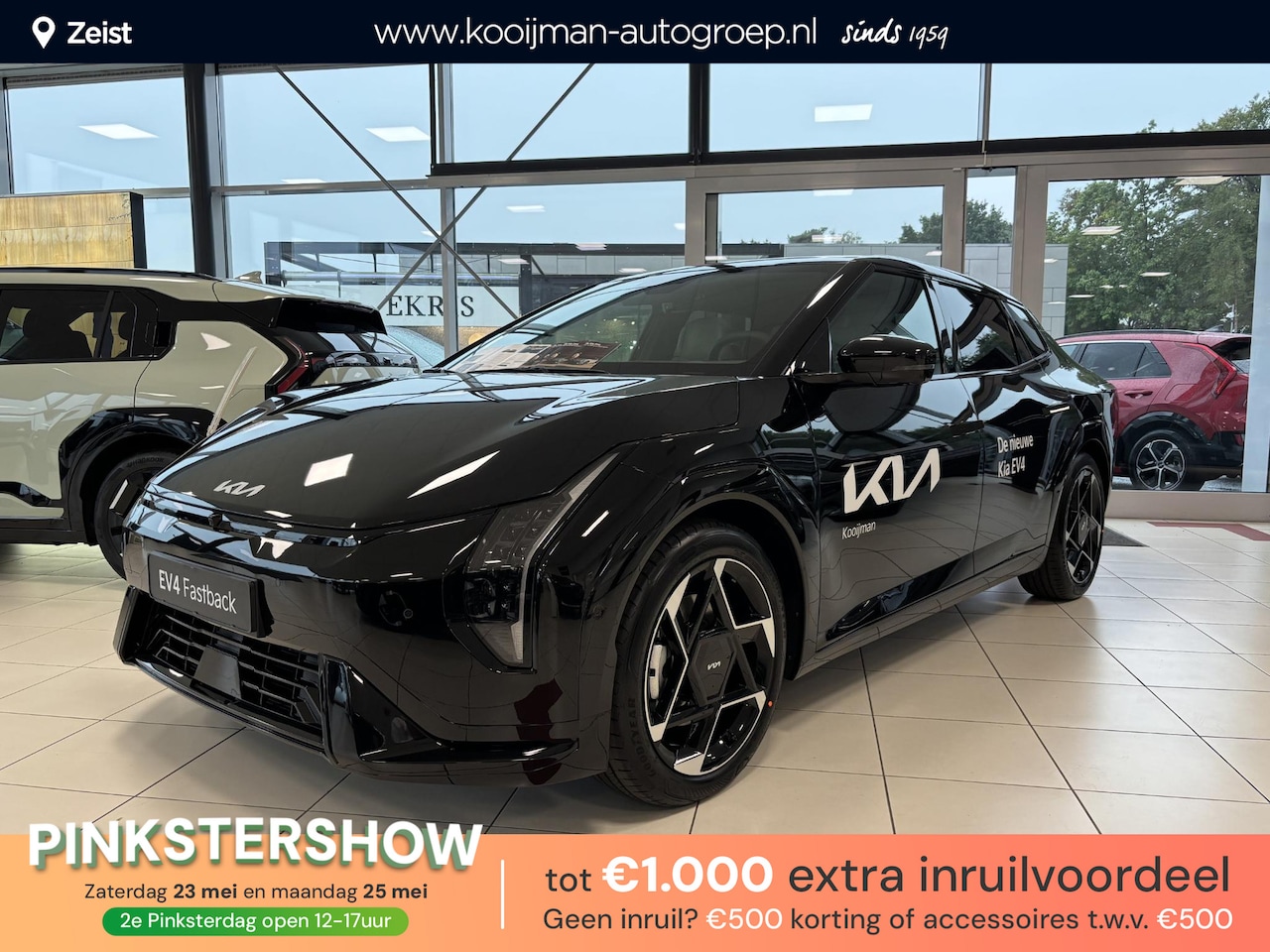 Kia EV4 Fastback - GT-PlusLine 81.4 kWh 17 % bijtelling | 360-graden camera | Elektrische stoelen - AutoWereld.nl