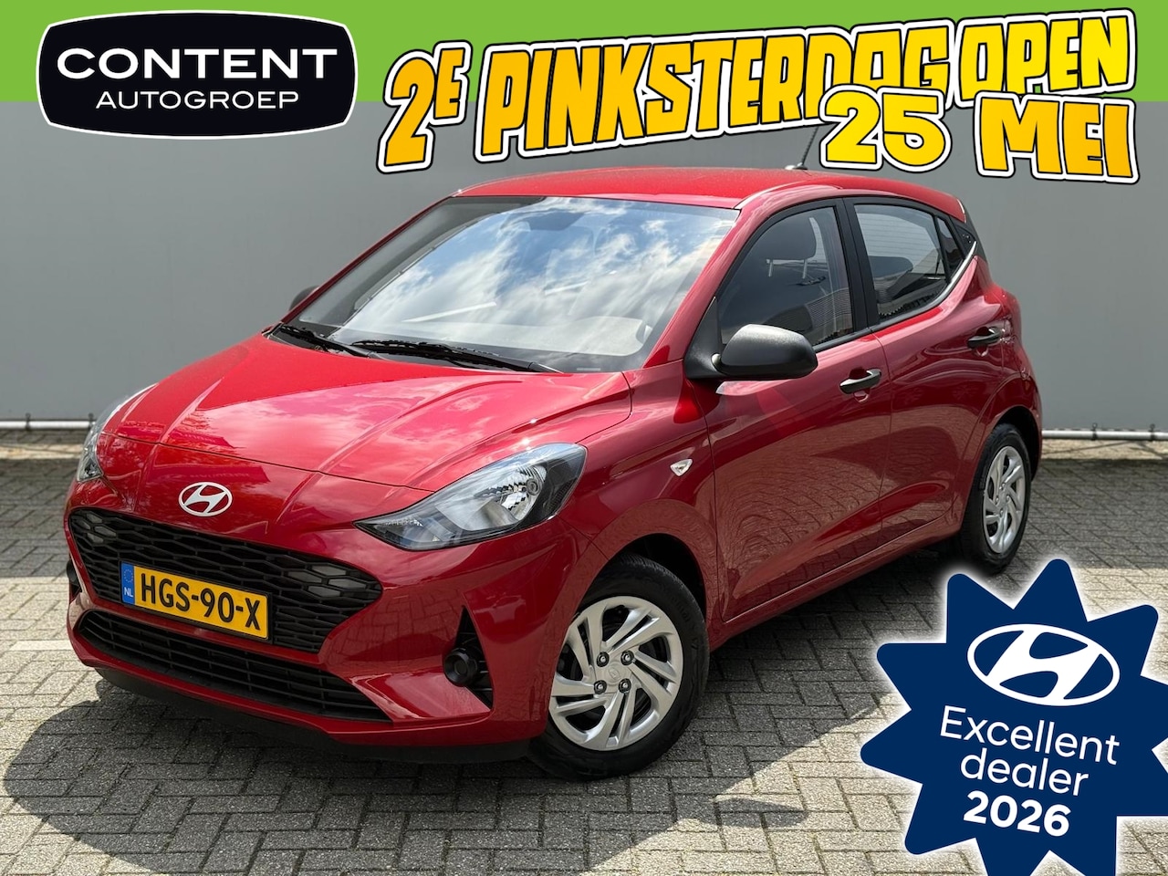 Hyundai i10 - 1.0i Comfort |Navi |Cruise |Airco - AutoWereld.nl