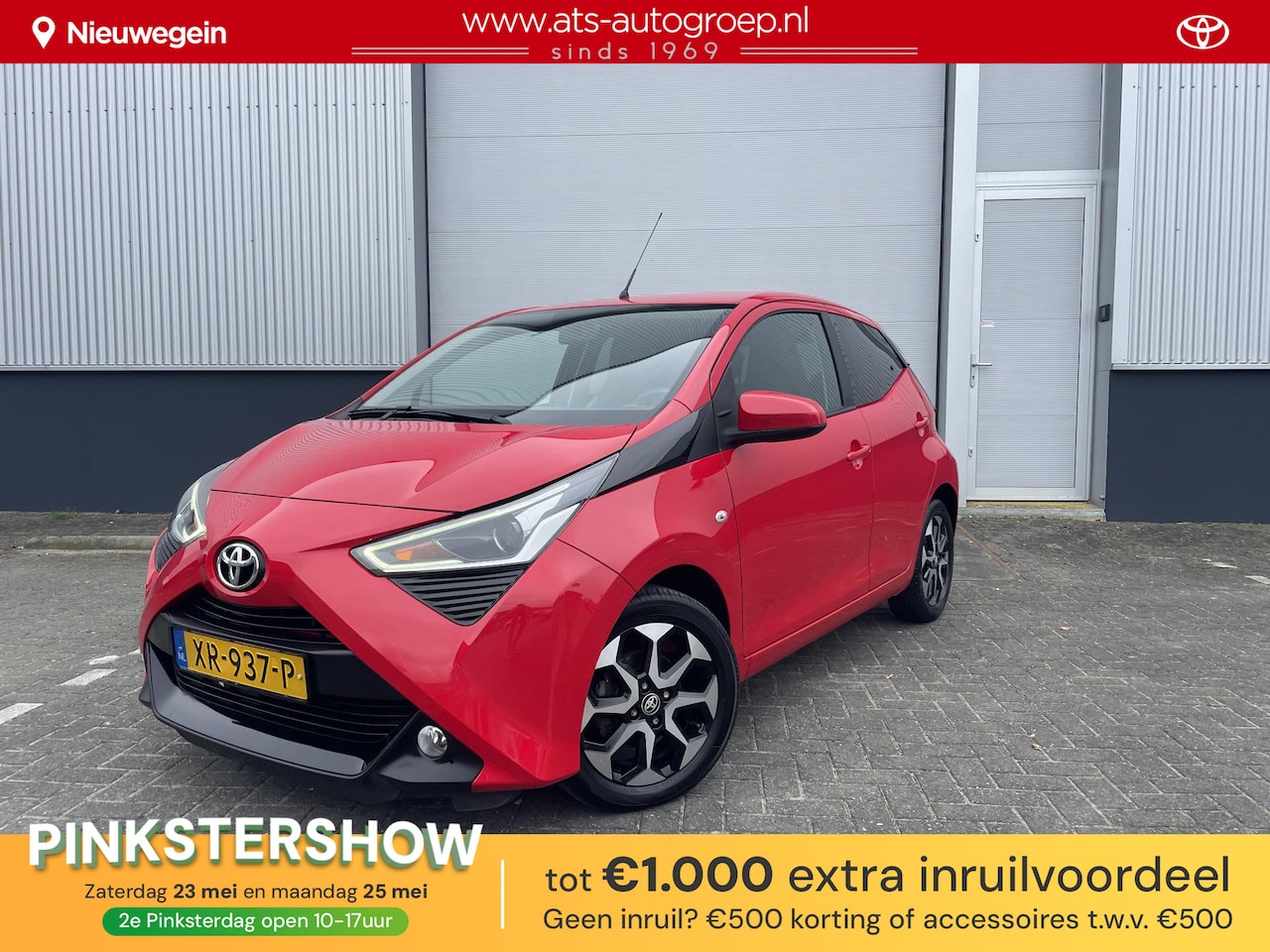 Toyota Aygo - 1.0 VVT-i x-joy | Apple/Android navigatie | Lm velgen - AutoWereld.nl