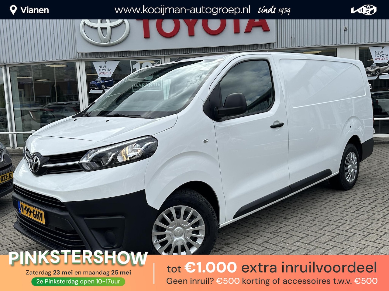 Toyota PROACE Long Worker - 2.0 D-4D Live | Parkeersensoren achter | DAB | Cruise control | Bluetooth | Tussenschot vo - AutoWereld.nl